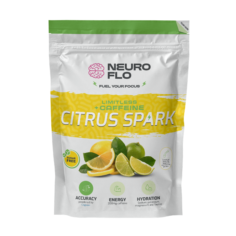Citrus Spark Neuro Flo Limitless – With Caffeine