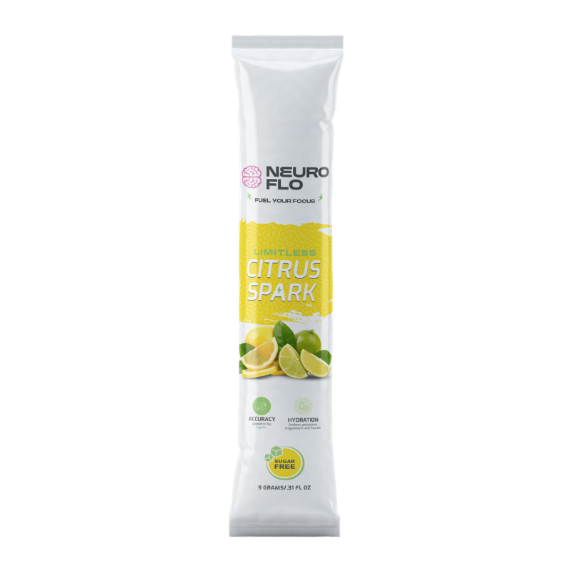 Citrus Spark Neuro Flo Limitless – Caffeine-Free
