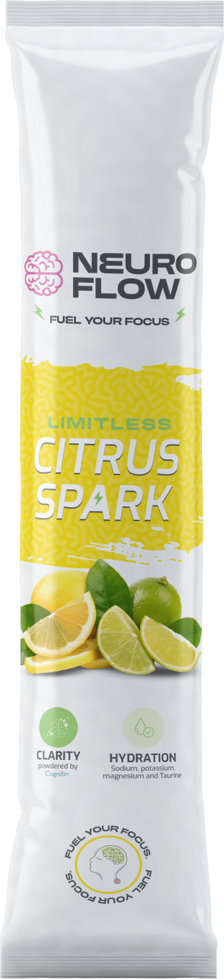 Citrus Spark: Neuro Flow Limitless + Stick Packs (Single Serve)